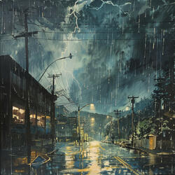 Binaural Rain Calm for Dogs