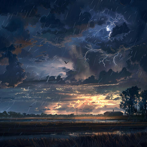 Tranquil Binaural Rain and Thunder Sleepscapes