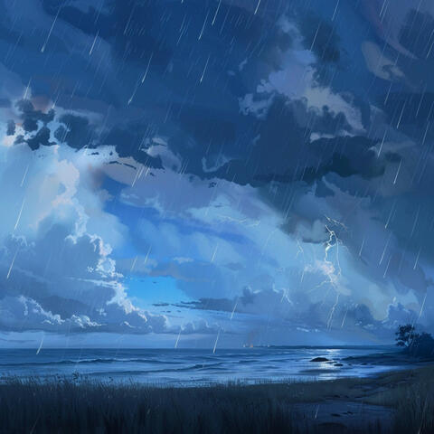Binaural Rain Thunder for Mindful Meditation