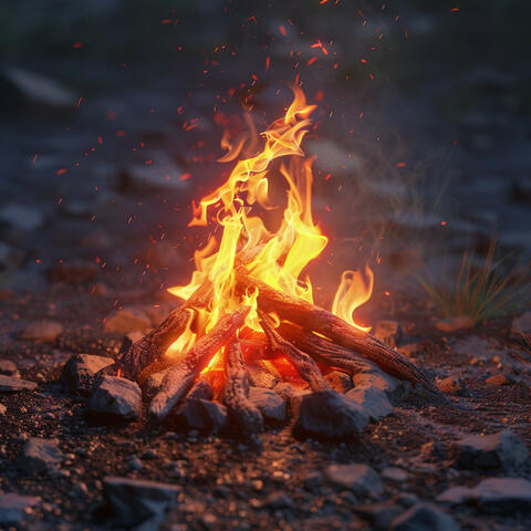 Binaural Fireplace Melodies for Tranquil Sleep