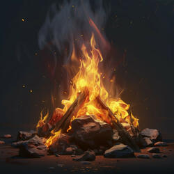 Soothing Binaural Hearth for Baby’s Night