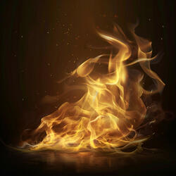 Soft Fire Crackles in Binaural Relaxation