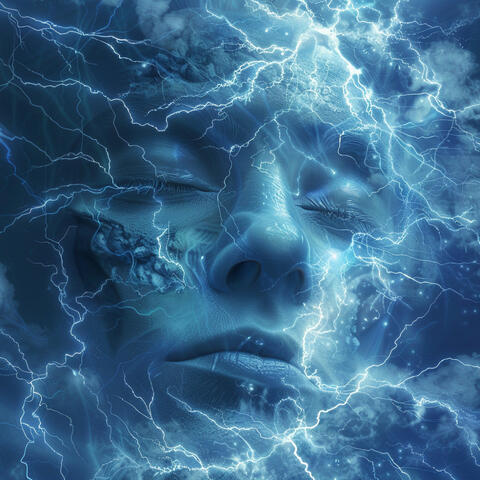 Thunder's Caress: Binaural Sleep Harmony