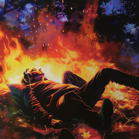 Sleep Fire Ambiance: Gentle Flames