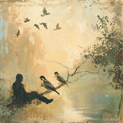 Serene Feathered Voices