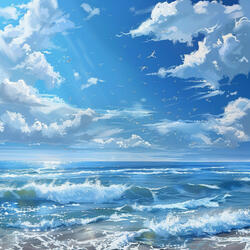 Peaceful Sea Whispers