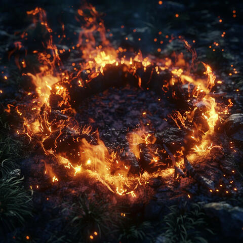 Binaural Fire Soundscape for Sleep