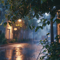 Quiet Rain for Healing Sleep