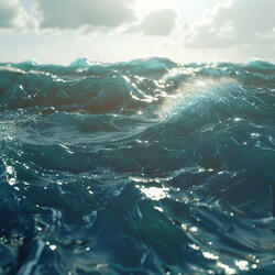 Soft Ocean Wave Whispers