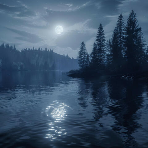 Nighttime Water Serenade: Chill Tones for Rest