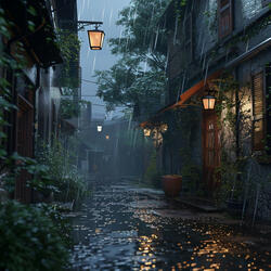 Quiet Rain Vibes for Cat's Tranquility