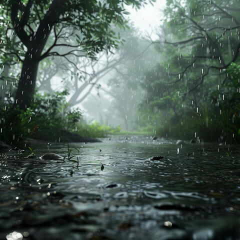 Dogs' Relaxation Time with Soothing Chill Rain