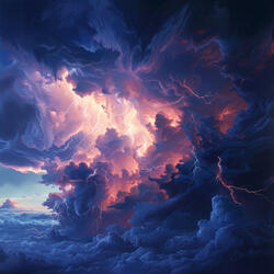 Relaxation Amidst Soft Thunder Claps