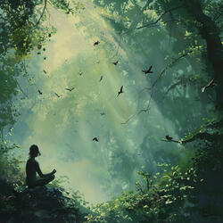 Birds Whispering Symphony Calm