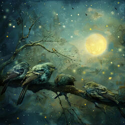 Birds Sing Nocturnal Harmony