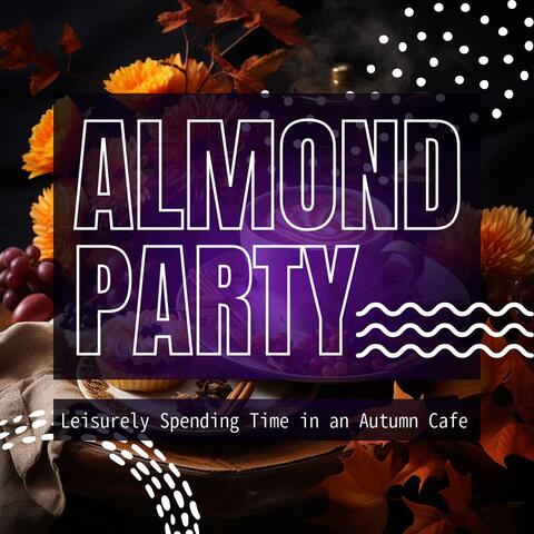 Leisurely Spending Time in an Autumn Cafe