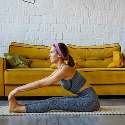 Deep Poses Settle the Breath