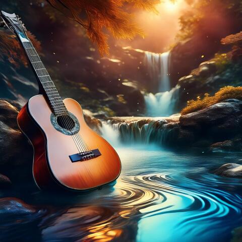 Aqua Strings: Relaxing Guitar Over Water