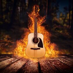 Hearth Guitar Serenity