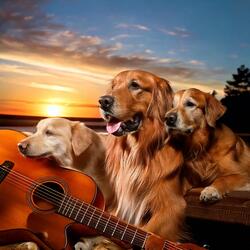 Pets’ Guitar Bliss