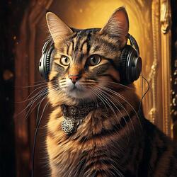 Relaxed Feline Vibes