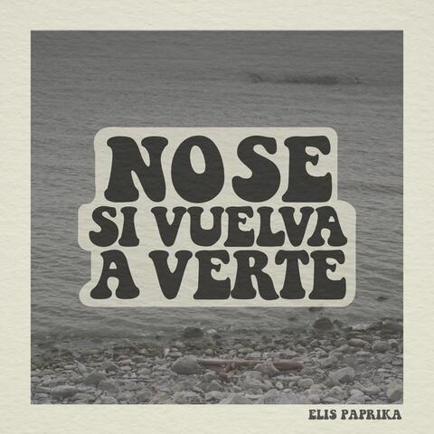 No sé si vuelva a verte