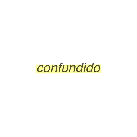 confundido