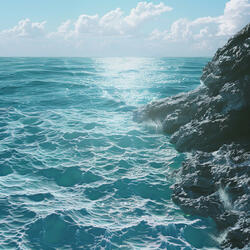Tranquility in the Deep Blue