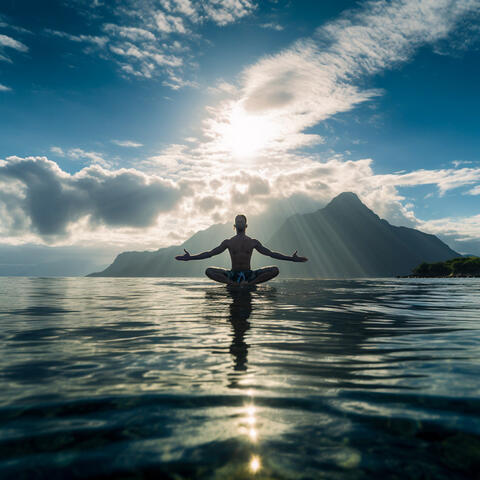 Yoga Waves: An Oceanic Ballet