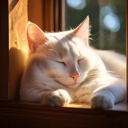 Paw Prints in the Calm