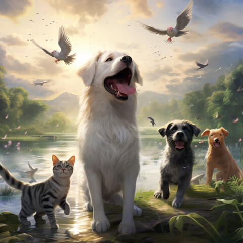 Pets' Thunder Harmony: Bonding with Animals