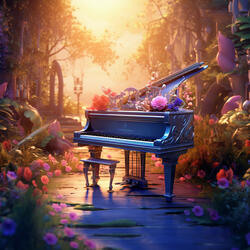 Sunlit Piano Capricious Play