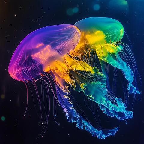 ! ! ! ! ! ! ! ! ! Ocean Magical Jellyfish
