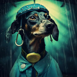 Canine Rhythms in Rain