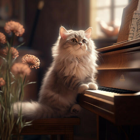 Serene Harmonies: Piano for Cat Relaxation