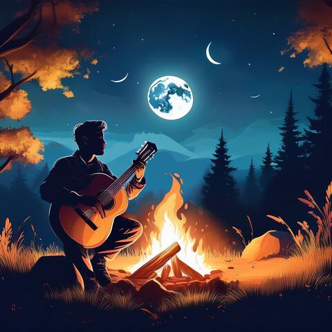 Guitar Music for Relaxing Beneath Celestial Tides and Silent Moons