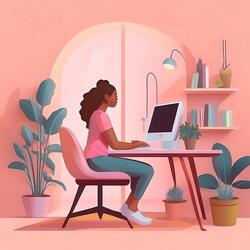 Un Escritorio En Calma, Una Mente En Paz