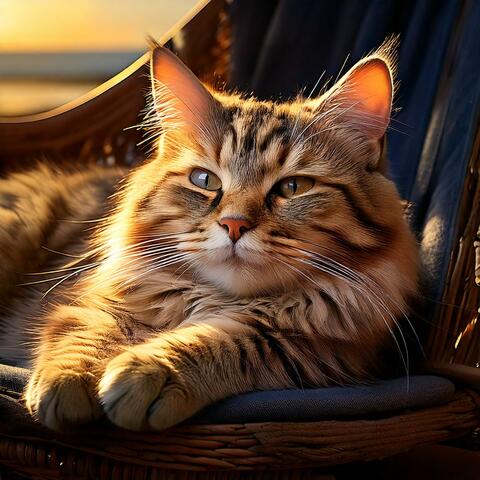 Cats' Calm Nights: Music for Relaxation