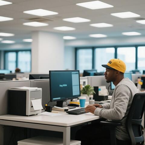 Relaxing Work Beats Hip Hop Music