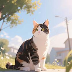 Cats Rest With Music