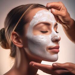 Toque Curativo Envuelto En Tonos Serenos