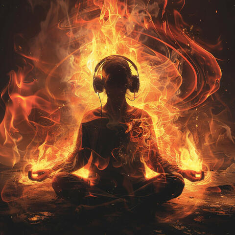 Ember Meditation: Fire's Soothing Harmony
