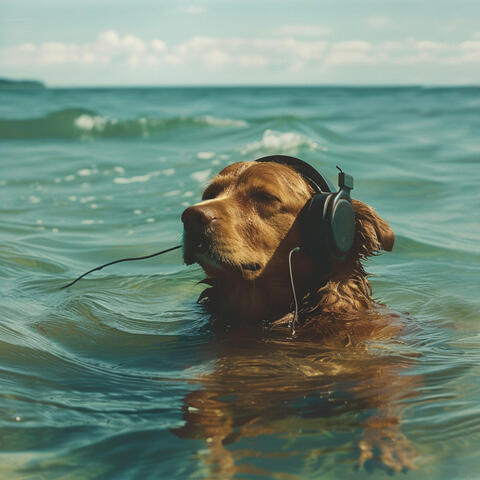 Dogs by the Sea: Relaxing Ocean Sounds