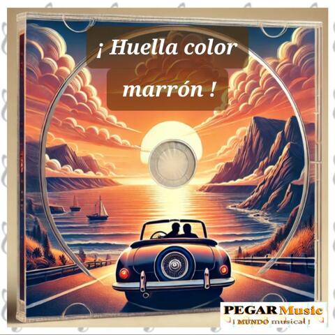 Huella color marrón