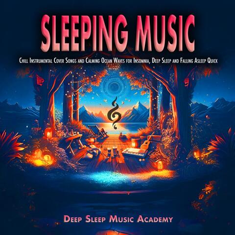 Sleeping Music: Chill Instrumental Cover Songs and Calming Ocean Waves for Insomnia, Deep Sleep and Falling Asleep Quick