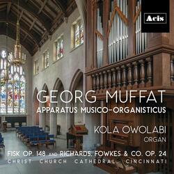 Apparatus musico-organisticus: Toccata octava