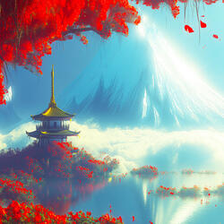 Throught the River Temple