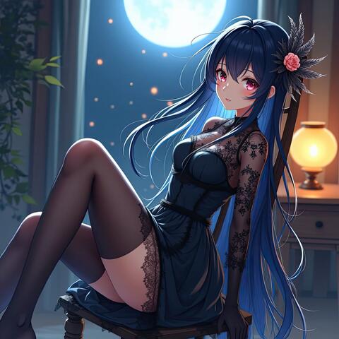 Nocturne in Blue & Lace