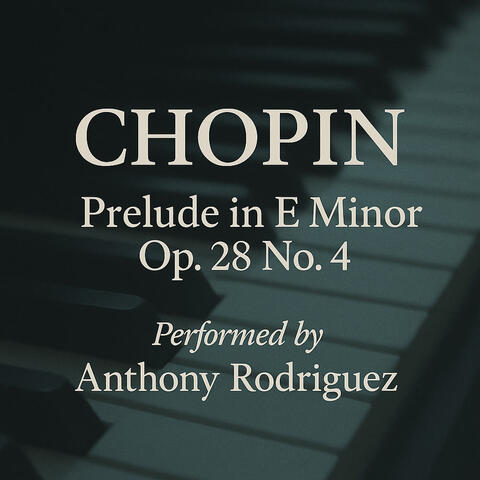 Prelude in E Minor, Op. 28 No. 4