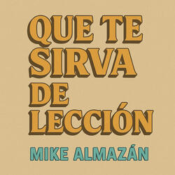 QUE TE SIRVA DE LECCION-Cumbia